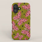 Vintage Butterfly iPhone Case Gallery Image 1