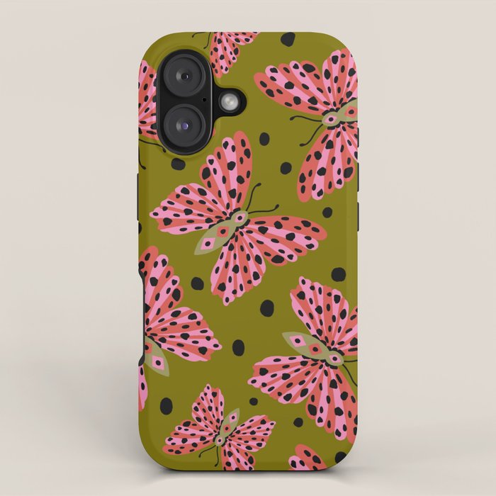 Vintage Butterfly iPhone Case Gallery Image 1