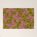 Vintage Butterfly Welcome Mat Gallery Image 1