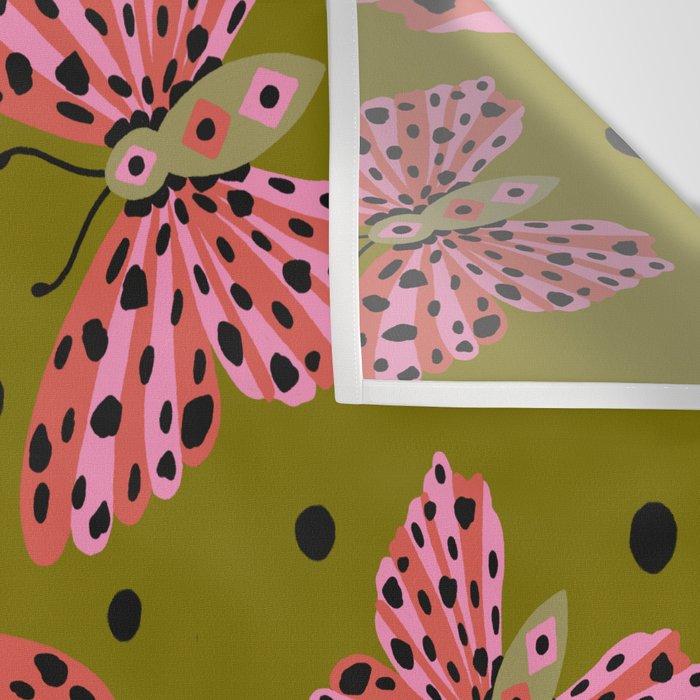 Vintage Butterfly Wall Tapestry Gallery Image 3