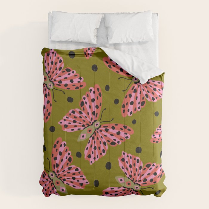 Vintage Butterfly Comforter Gallery Image 1