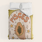 Pisces Papaya Duvet Cover Gallery Image 6