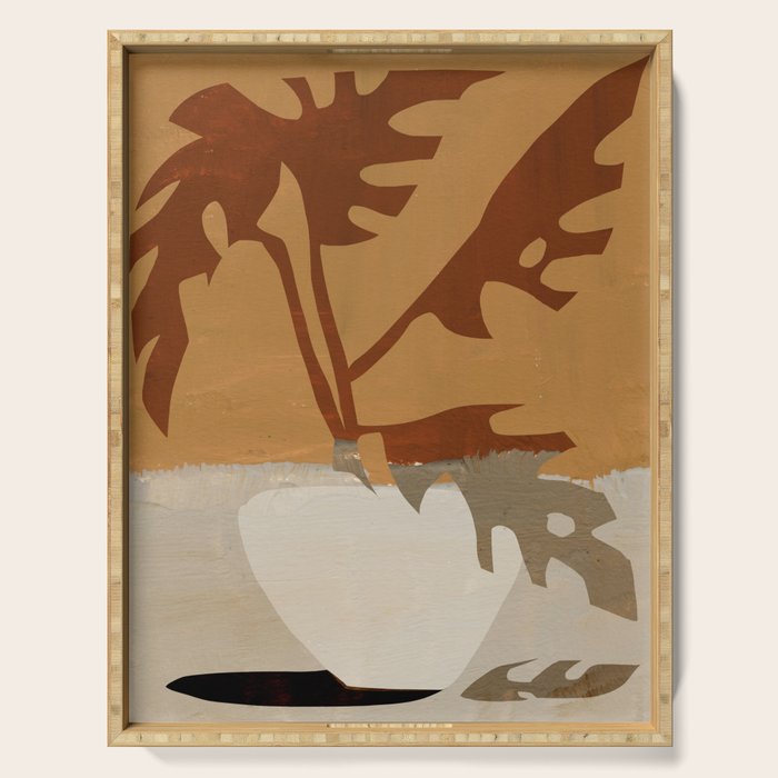 Plant Natural Serving Tray Gallery Image 1
