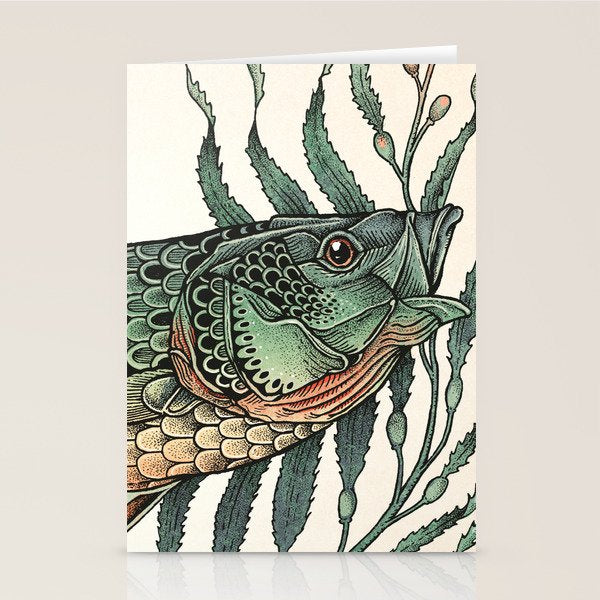 Striper in the Weeds Stationery Card Gallery Image 2