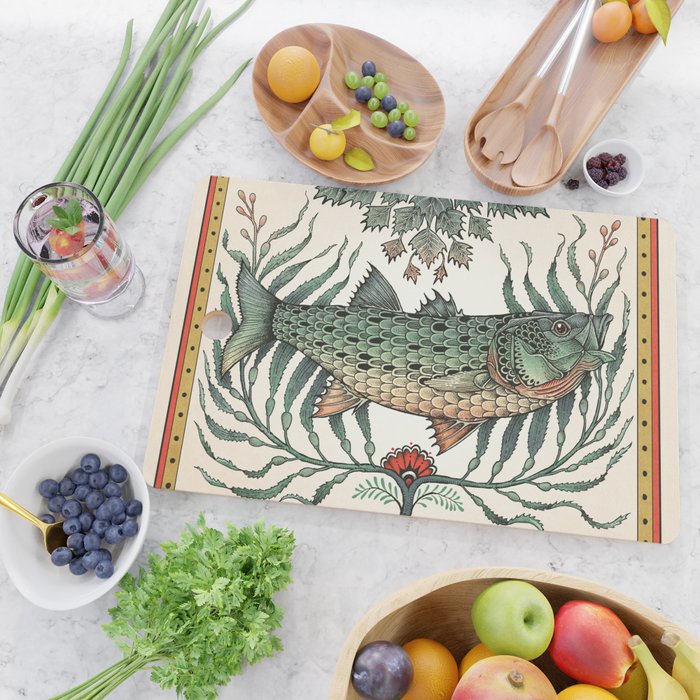 Striper in the Weeds Cutting Board Gallery Image 2