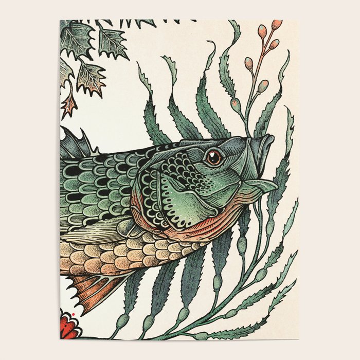 Striper in the Weeds Poster Gallery Image 4