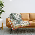Striper in the Weeds Throw Blanket Gallery Image 1