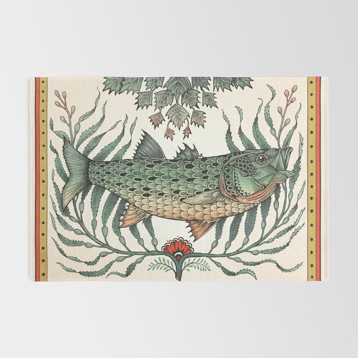Striper in the Weeds Rug Gallery Image 2