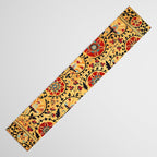 Shakhrisyabz Suzani  Antique Uzbekistan Embroidery Print Table Runner Gallery Image 3