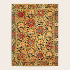 Shakhrisyabz Suzani  Antique Uzbekistan Embroidery Print Poster Gallery Image 4