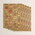 Shakhrisyabz Suzani  Antique Uzbekistan Embroidery Print Wrapping Paper Gallery Image 3