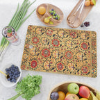 Shakhrisyabz Suzani  Antique Uzbekistan Embroidery Print Cutting Board Gallery Image 2