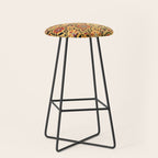 Shakhrisyabz Suzani  Antique Uzbekistan Embroidery Print Stool Gallery Image 1