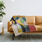 Modern Pears Still Life I Throw Blanket Gallery Image 1