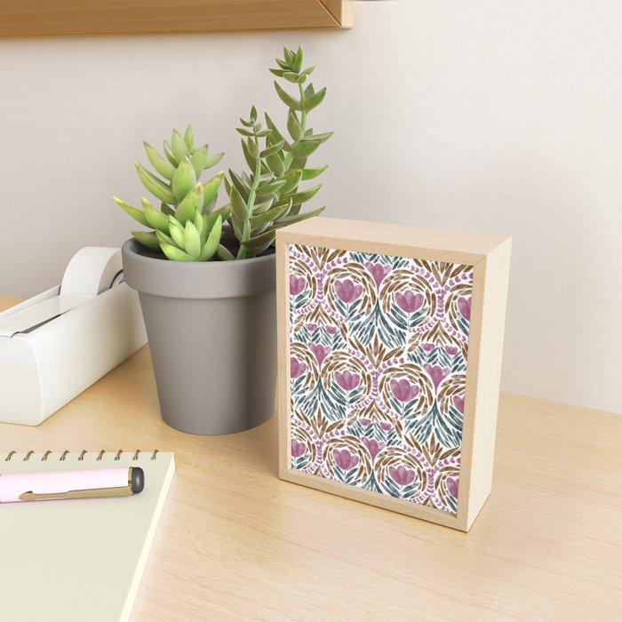 Floral Rhythm Botanic Mini Art Print Gallery Image 2