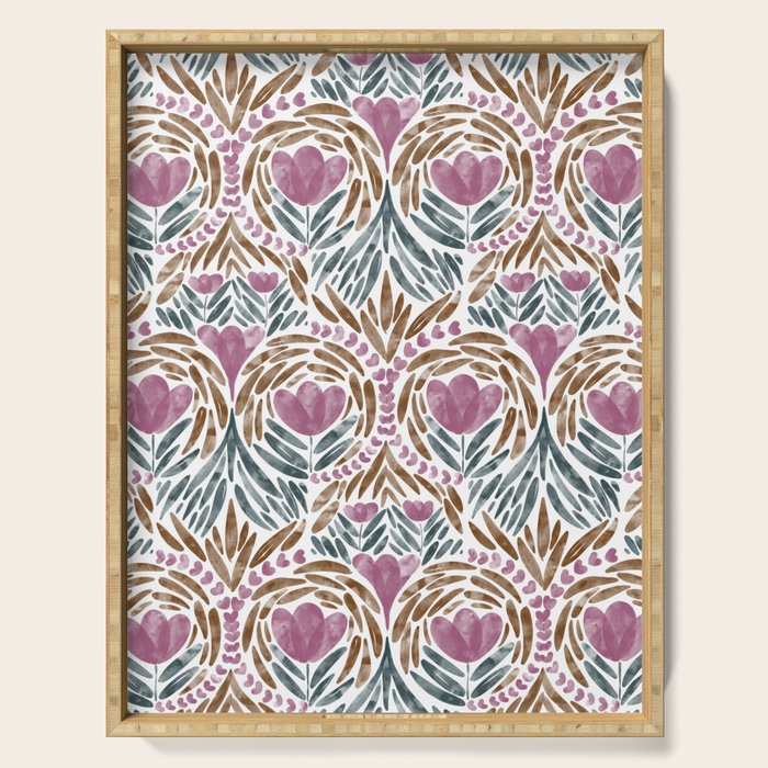 Floral Rhythm Botanic Serving Tray Gallery Image 1