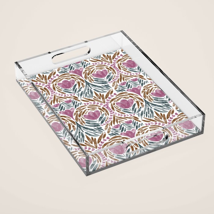 Floral Rhythm Botanic Acrylic Tray Gallery Image 1