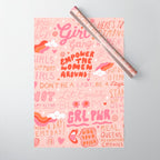 Girls Support Girls Wrapping Paper Gallery Image 1
