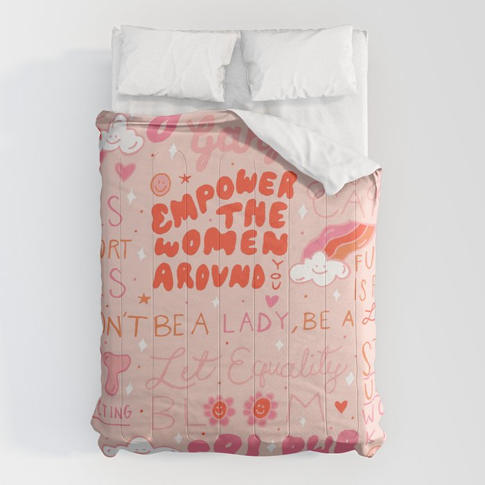 Girls Support Girls Comforter Gallery Image 1