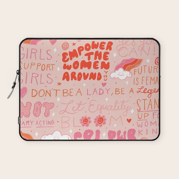 Girls Support Girls Laptop Sleeve Gallery Image 1