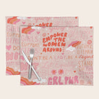 Girls Support Girls Placemat Gallery Image 1