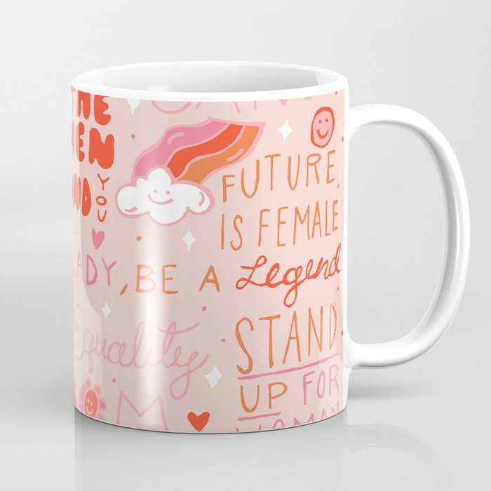 Girls Support Girls Coffee Mug Gallery Image 1
