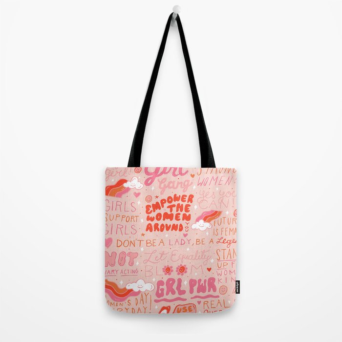 Girls Support Girls Tote Bag Gallery Image 2