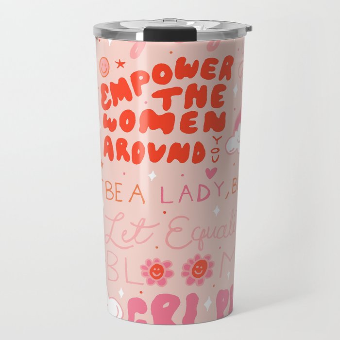 Girls Support Girls Travel Mug Gallery Image 1