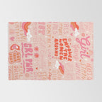 Girls Support Girls Rug Gallery Image 2