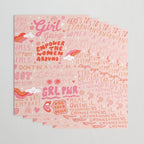 Girls Support Girls Wrapping Paper Gallery Image 3