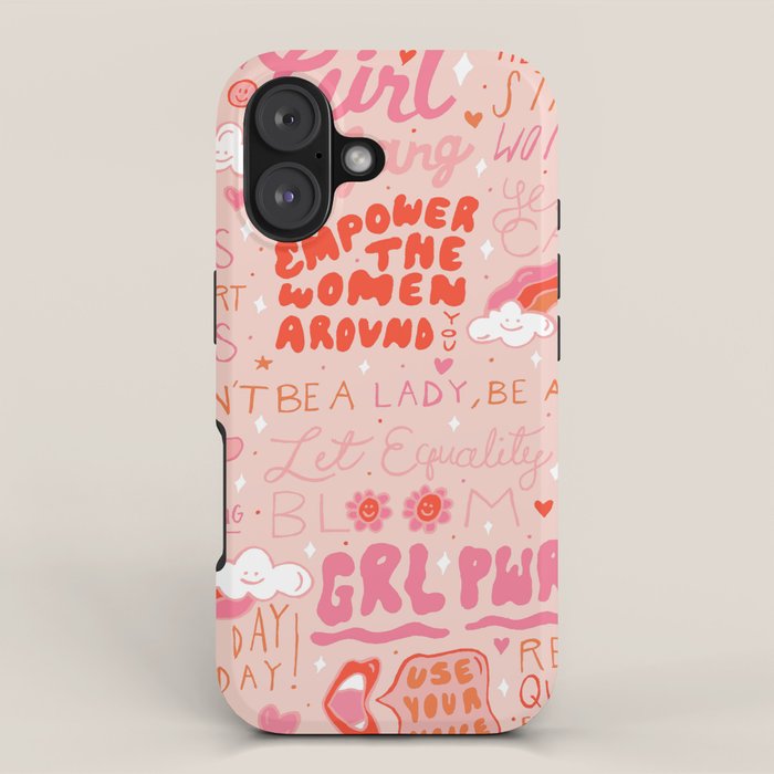 Girls Support Girls iPhone Case Gallery Image 1