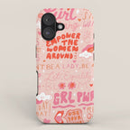 Girls Support Girls iPhone Case Gallery Image 1