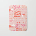 Girls Support Girls Bath Mat Gallery Image 1