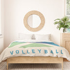 BALLS - Volleyball - Summer Games Duvet Cover Gallery Image 3