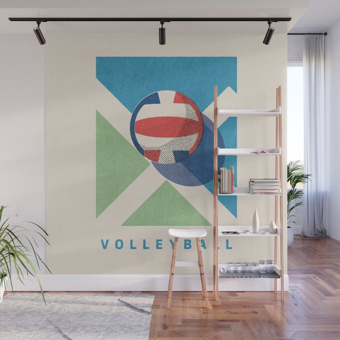 BALLS - Volleyball - Summer Games Wall Mural Gallery Image 1