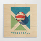 BALLS - Volleyball - Summer Games Wood Wall Art Gallery Image 1