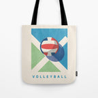 BALLS - Volleyball - Summer Games Tote Bag Gallery Image 1