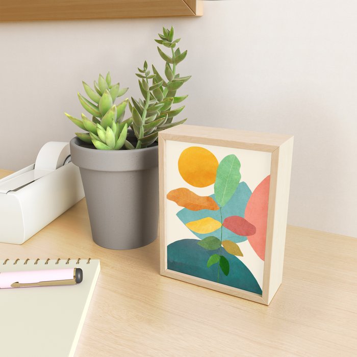 Colorful Branching Out 18 Mini Art Print Gallery Image 2