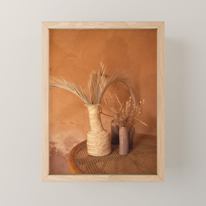 Tones of Orange | Ourika Morocco travel photography Mini Art Print Gallery Image 1