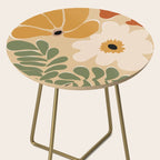 columbian old retro floral art print  Side Table Gallery Image 2