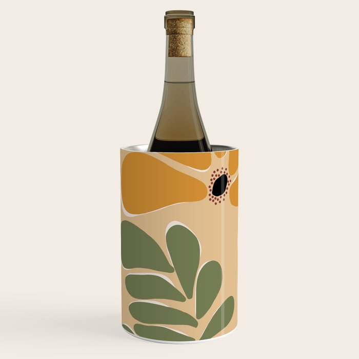 columbian old retro floral art print  Wine Chiller Gallery Image 2