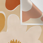 columbian old retro floral art print  Wall Tapestry Gallery Image 3
