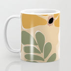 columbian old retro floral art print  Coffee Mug Gallery Image 3
