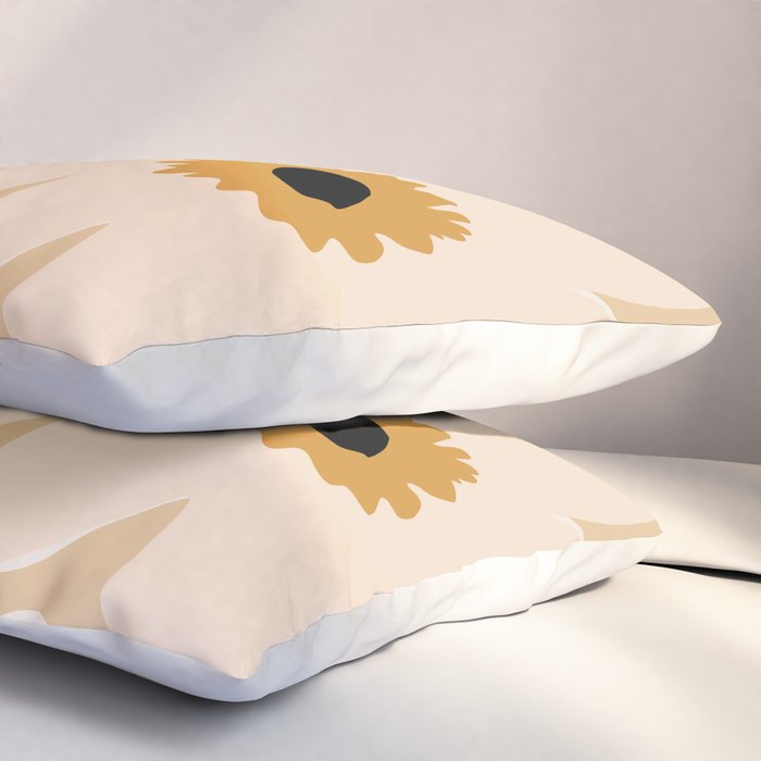 columbian old retro floral art print  Pillow Sham Gallery Image 3