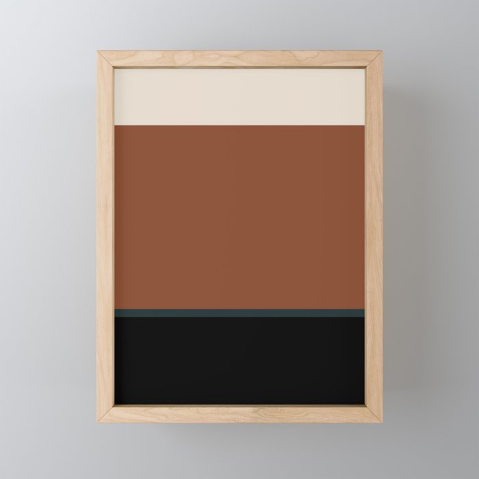 Contemporary Color Block XLVII Mini Art Print Gallery Image 1
