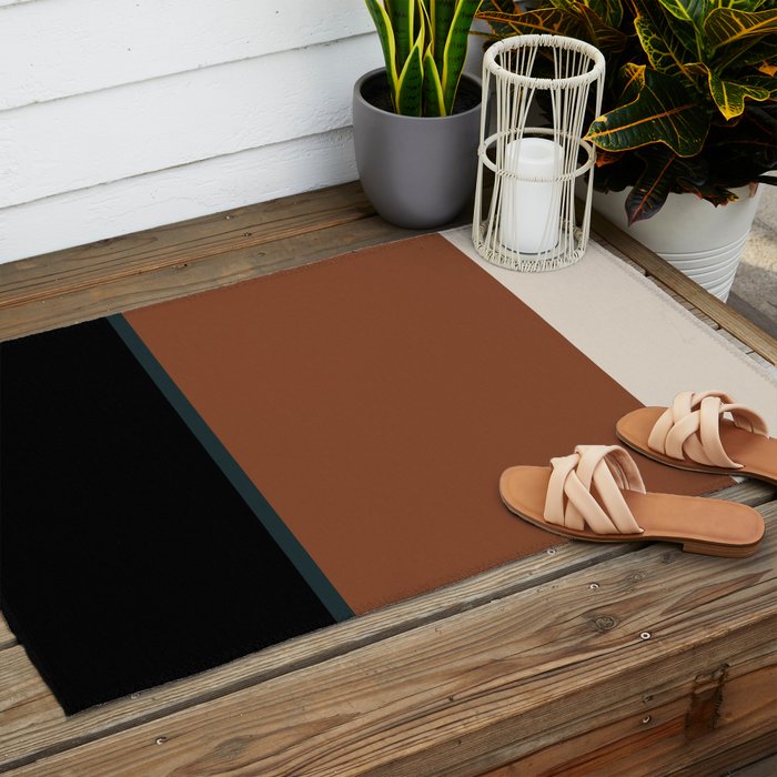 Contemporary Color Block XLVII Outdoor Rug Gallery Image 2