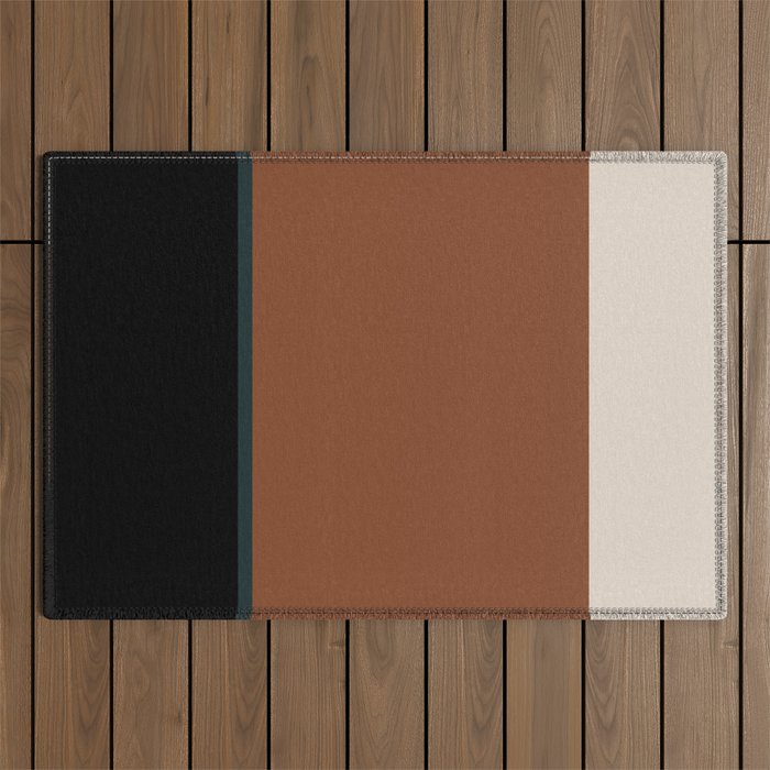 Contemporary Color Block XLVII Outdoor Rug Gallery Image 1