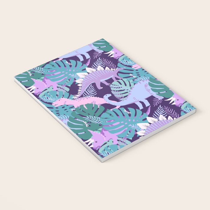 Jungle Dinosaur - Purple Notebook Gallery Image 3