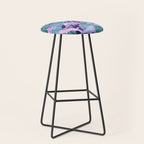 Jungle Dinosaur - Purple Stool Gallery Image 1