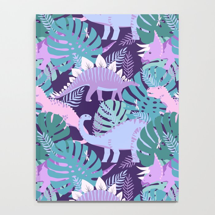 Jungle Dinosaur - Purple Notebook Gallery Image 4